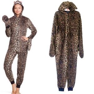 Nick & Nora Leopard Onesie